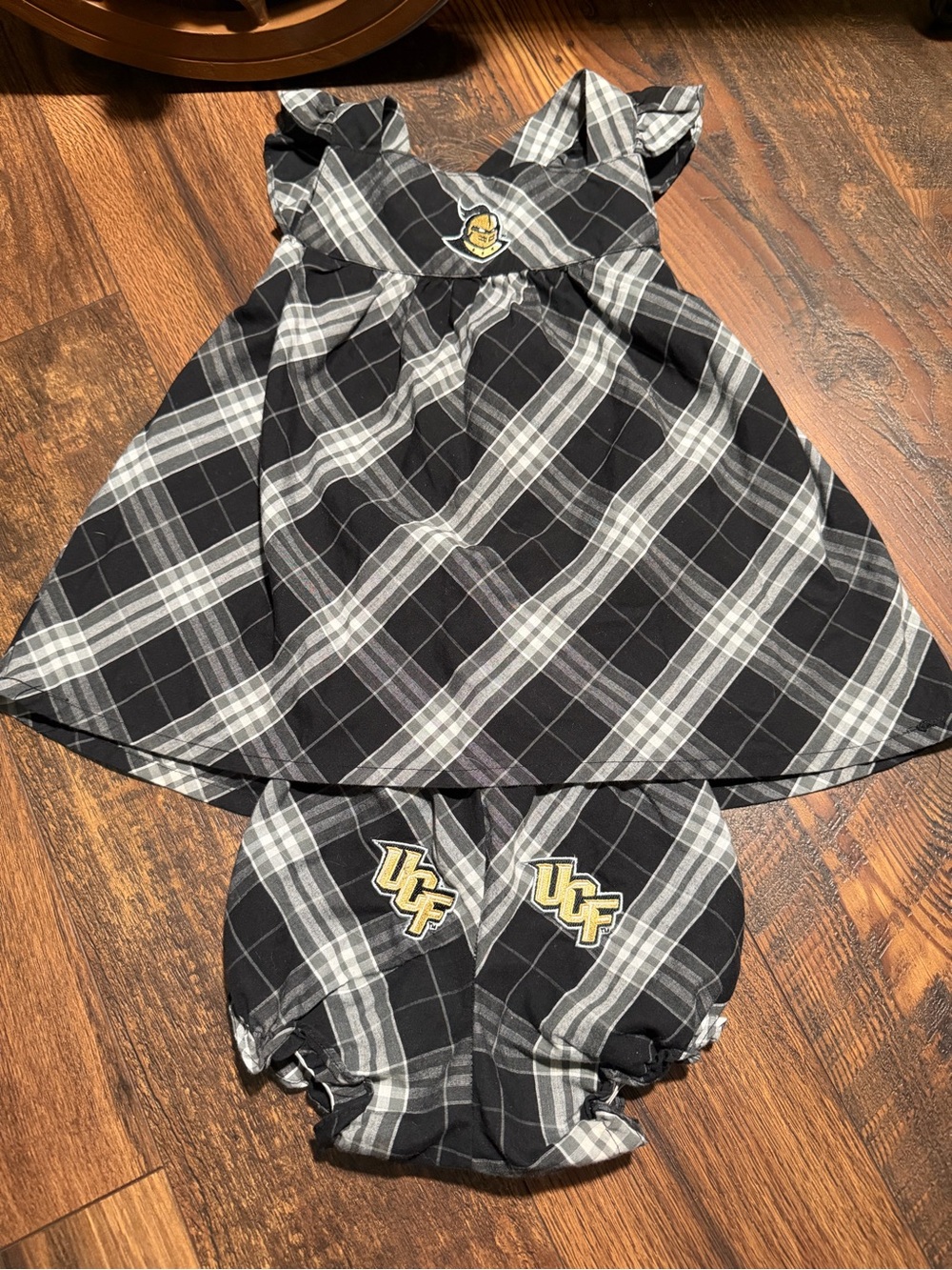 UCF Embroidered Dress and Bloomer Set - 2T
